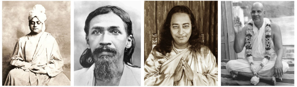 vivekananda aurobindo yogananda sivananda